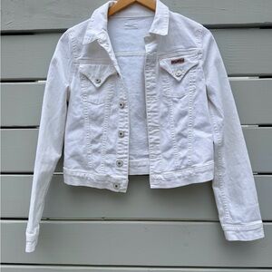 Hudson Jeans White Denim Jacket
